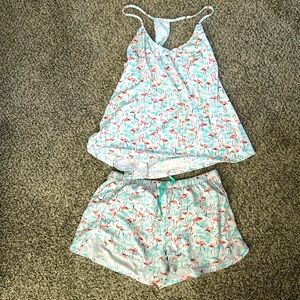 Nautica Women’s Flamingo Pajamas Size Small.